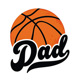 basketball dad shirt SVG PNG design with bold lettering