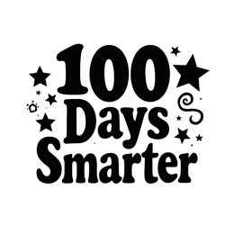 days smarter graphics SVG PNG design with bold lettering, an uplifting message