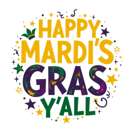 mardi gras festivities SVG PNG design with bold lettering