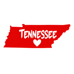 tennessee love SVG PNG design with bold lettering