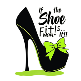 fashion quote stiletto SVG PNG design with bold lettering