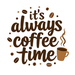 coffee quotes SVG PNG design with bold lettering