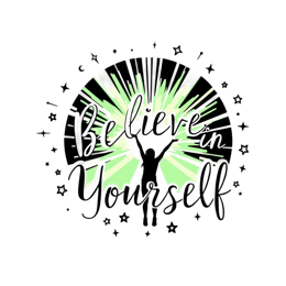 motivational believe in yourself quote SVG PNG design