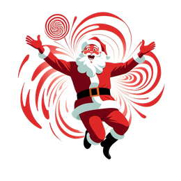 santa holiday SVG PNG design