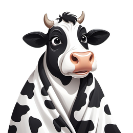 cow cartoon shirt SVG PNG design