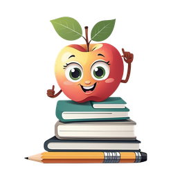 Cartoon Apple Books Design preview