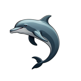 dolphin cartoon shirt SVG PNG design