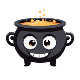cartoon cauldron shirt SVG PNG design