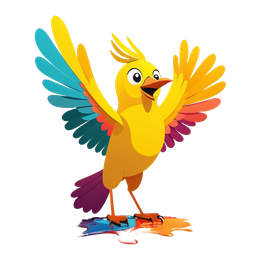 cartoon bird SVG PNG design