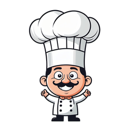 cartoon chef SVG PNG design