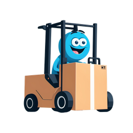 animals forklift SVG PNG design