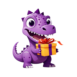 dinosaur gift SVG PNG design