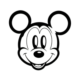character mickey mouse SVG PNG design
