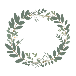 nature wreath floral SVG PNG design with floral elements