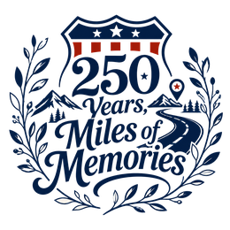USA 250th Anniversary Travel Keepsake craft design preview