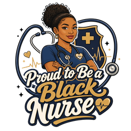 Proud Black Nurse Tumbler Design craft design preview