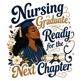 Black Nurse Graduation Tumbler Design craft design preview