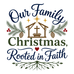 Personalized Christian Christmas Keepsake Ornament craft design preview