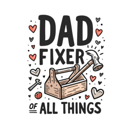 fixer drawing tools shirt SVG PNG design with bold lettering