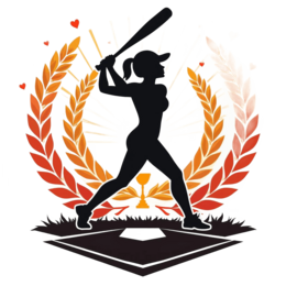 baseball winner shirt SVG PNG design with orange and yellow floral elements