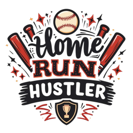 baseball hustler SVG PNG design with bold lettering
