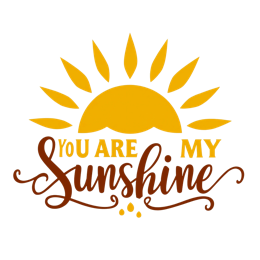 quote sunshine SVG PNG design with bold lettering, an uplifting message
