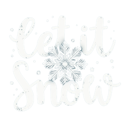 winter chill snowflakes SVG PNG design