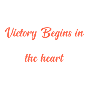 victory begins in the heart159 quote SVG PNG design with bold lettering, an uplifting message