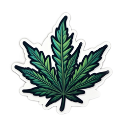 medicinal plant leaf SVG PNG design with clean design elements