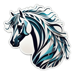 unicorn SVG PNG design with clean design elements