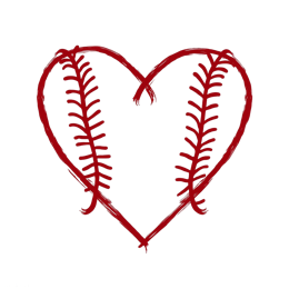 love baseball SVG PNG design with clean design elements