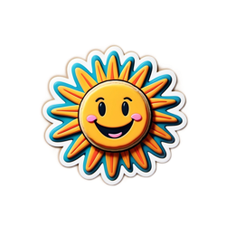 sun happy SVG PNG design