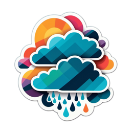 weather graphics SVG PNG design with clean design elements
