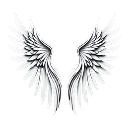 wings paper SVG PNG design