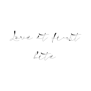 love at first bite quote SVG PNG design