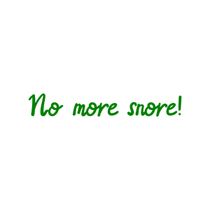 no more snore quote SVG PNG design with hand-drawn style, bold lettering