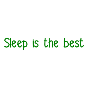 sleep is the best quote SVG PNG design with hand-drawn style, an uplifting message