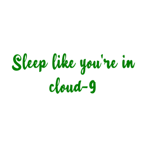 sleep like you're in cloud quote SVG PNG design with hand-drawn style, an uplifting message