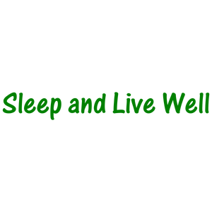 sleep and live well quote SVG PNG design with bold lettering, an uplifting message