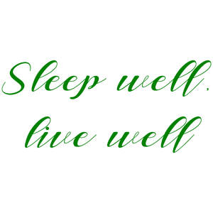 sleep well live quote SVG PNG design with an uplifting message
