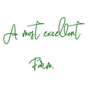 a most excellent farm quote SVG PNG design with an uplifting message