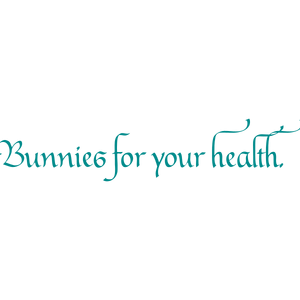 bunnies for your health quote SVG PNG design