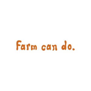 farm can do quote SVG PNG design with an uplifting message