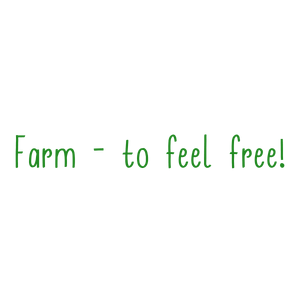 farm to feel free quote SVG PNG design with an uplifting message