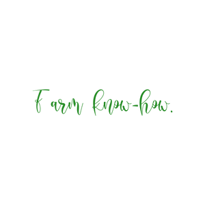 farm know how quote SVG PNG design with bold lettering