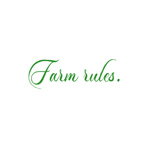 farm rules quote SVG PNG design