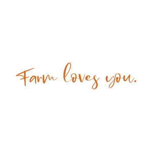 farm loves you quote SVG PNG design with an uplifting message
