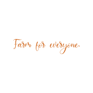 farm for everyone quote SVG PNG design