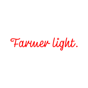 farmer light quote SVG PNG design with bold lettering, an uplifting message