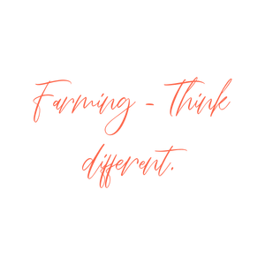 farming think different quote SVG PNG design with an uplifting message
